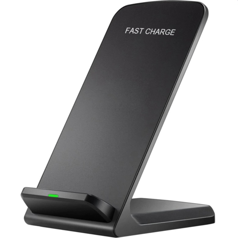 Wireless Phone Charger with Stand (10W, 2 Coil) [W-WCS-1]