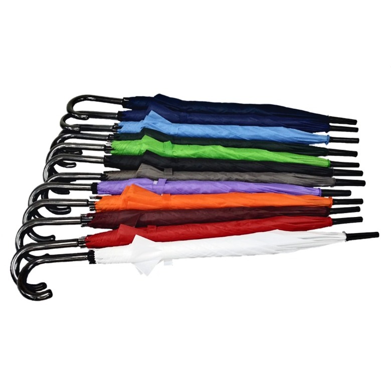 Auto Open Umbrella with J Straight handle (24 Inch) Auto Open Umbrella with J Straight handle (24 Inch)