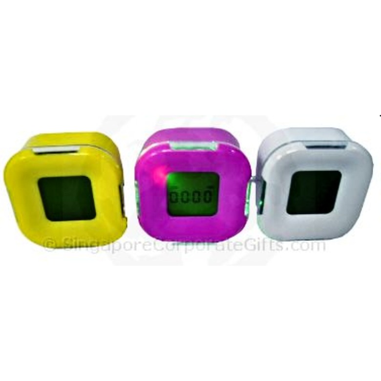 4-Way Multi Colour Clock, Thermometer, Calendar