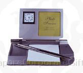 Exclusive Memo Holder With Clock, Photo Frame and Pen