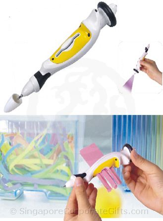 Designer Pen with Paper Shredder and Light
