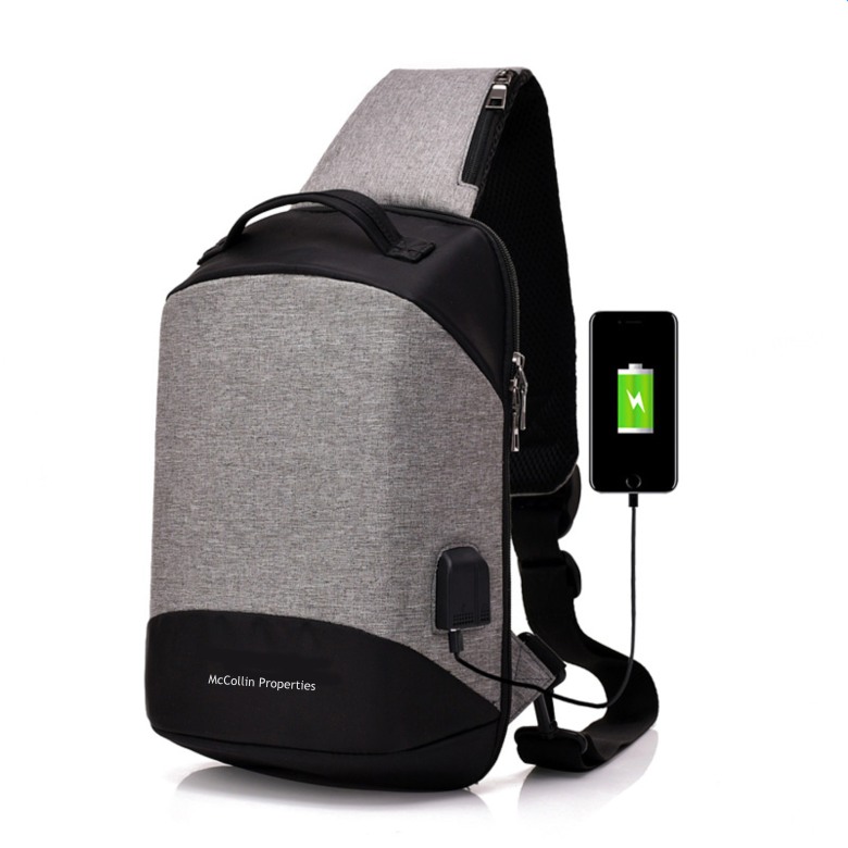 Anti-theft Sling Bag with USB Anti-theft Sling Bag with USB