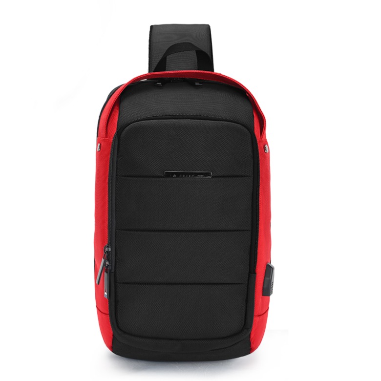 Anti-theft Waterproof Sling Bag with USB Anti-theft Waterproof Sling Bag with USB
