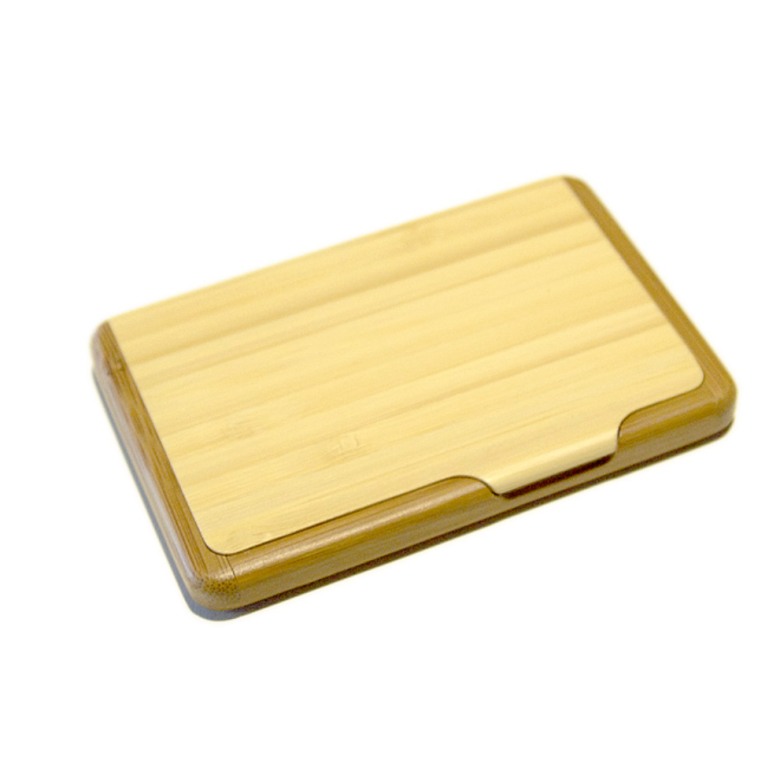 Bamboo Business Card Holder