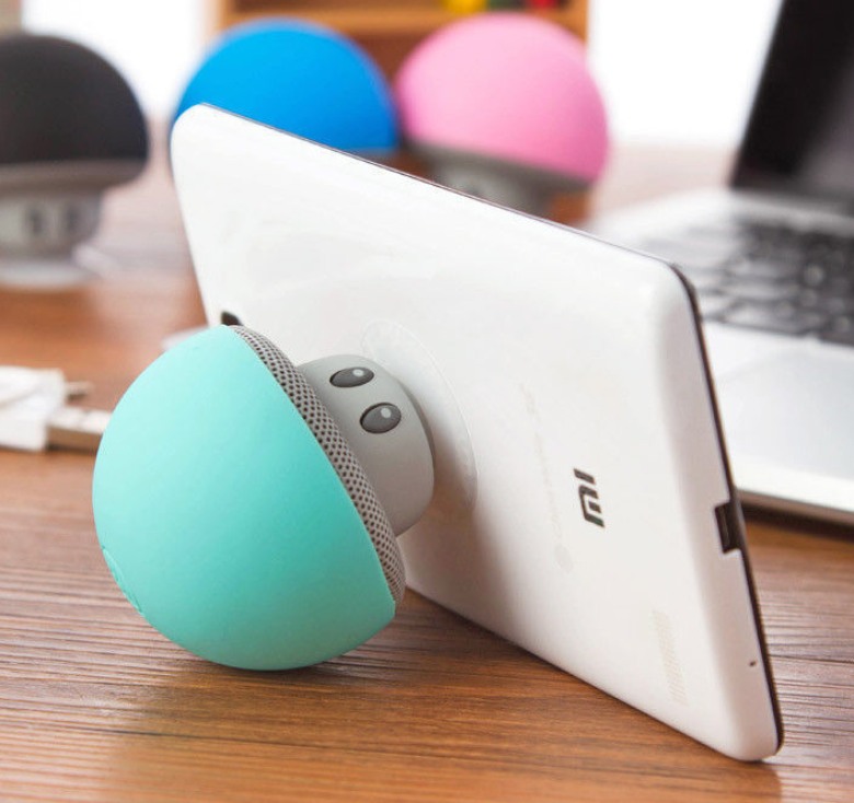 Mini Mushroom Bluetooth Speaker with Phone Answering Mini Mushroom Bluetooth Speaker with Phone Answering