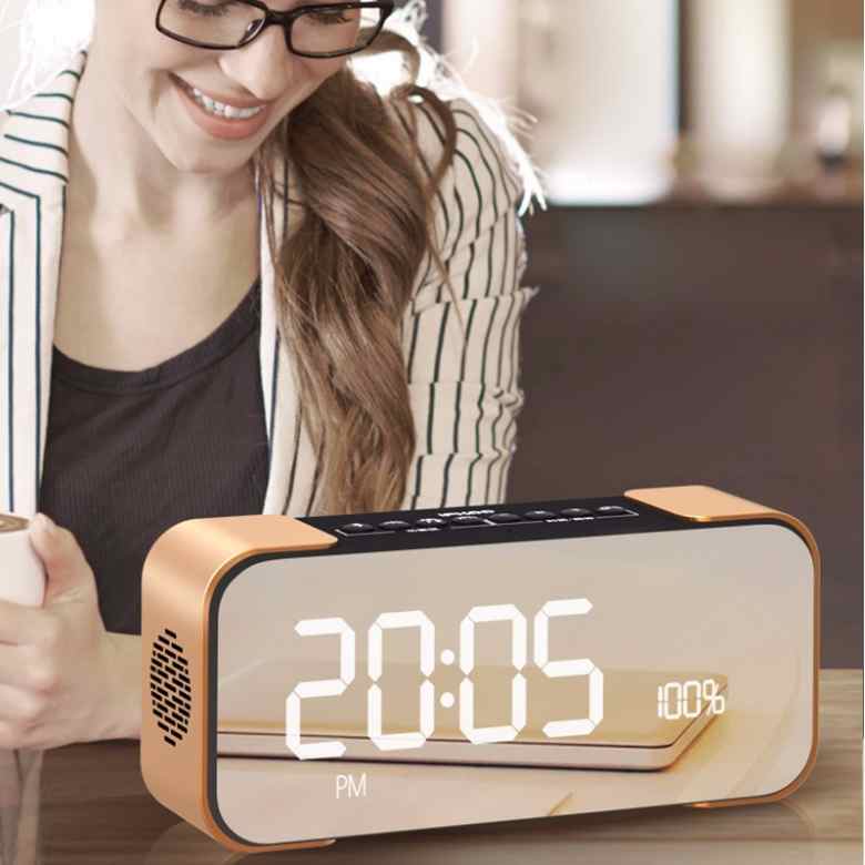 Bluetooth Speaker with FM and Clock Bluetooth Speaker with FM and Clock