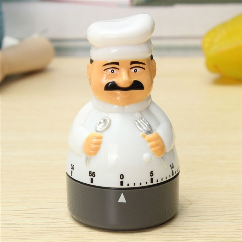 Chef Shaped Kitchen Timer