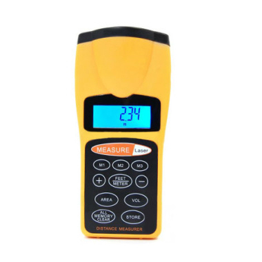 Ultrasonic Distance Meter with Laser Pointer