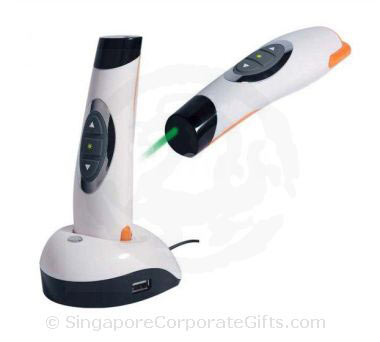 Green Rechargable Laser Pointer, Page up/Down