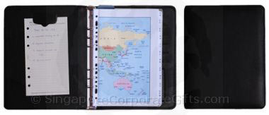 A5 Refillable Diary with Magnetic Memo Clip
