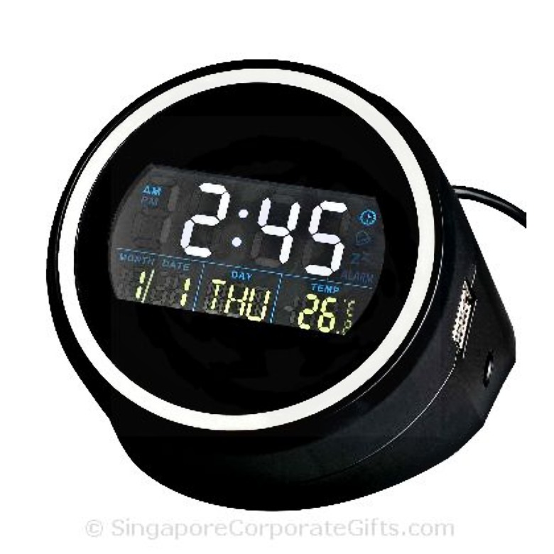 Designer USB HUb with Clock and Calendar