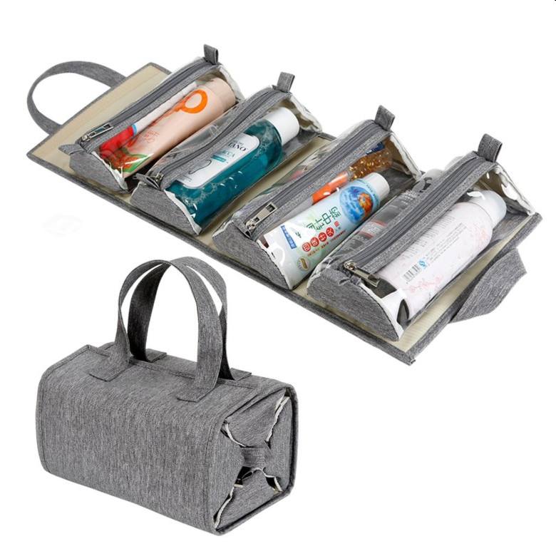 Hanging Roll-up Toiletry Bag