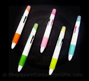 Highlighter with 4 C Ball Pen 9122