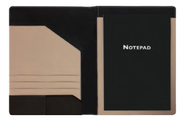 A4 Folder with Note Pad D