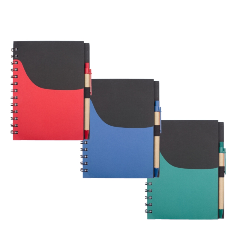 Notebook w/ Pen & Pocket