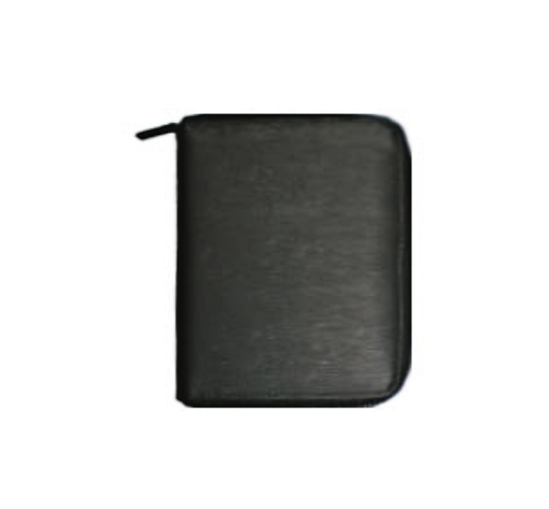 Leather Passport Holder with Zip