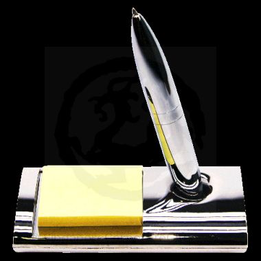Designer Pen Holder with Pen and Memo Pad 2
