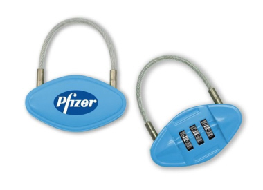 Pill Shaped Luggage Lock 3