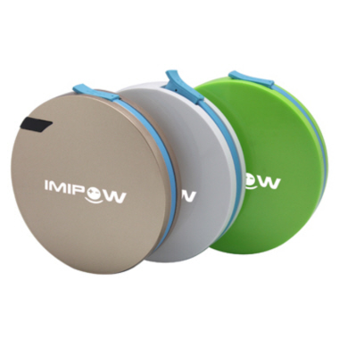 Disc shaped Power Bank IM-902 (3000 mAh)