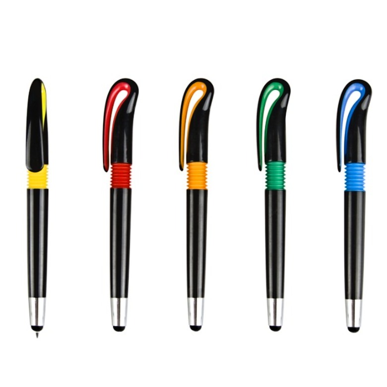 Promotional Pen with Stylus - Swan Promotional Pen with Stylus - Swan