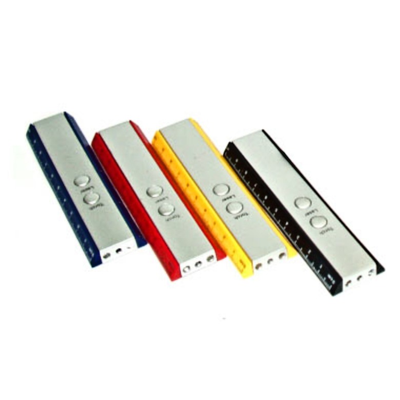 Keychain with Ruler with LED Light Keychain with Ruler with LED Light