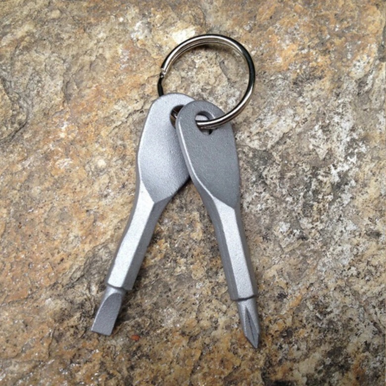 Key Shaped Precision Screwdriver keychain
