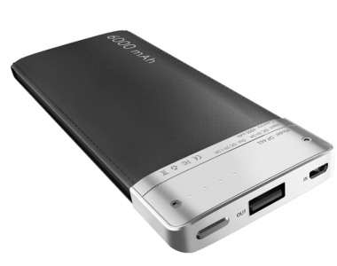 Leather Power Bank (6600mAh)