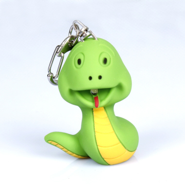 Snake LED keychain with voice