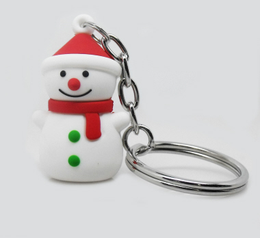 Snowman Keychain