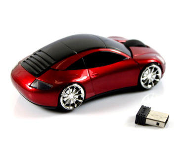 F1 Sports Car Wireless Mouse 3