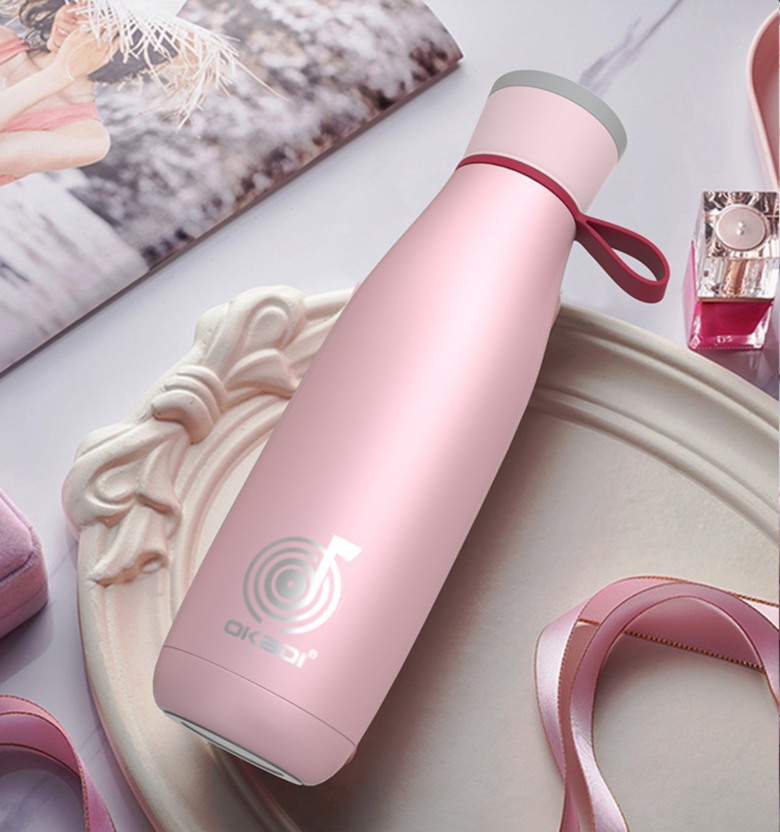 Stainless Steel Flask with Bluetooth Speaker Stainless Steel Flask with Bluetooth Speaker
