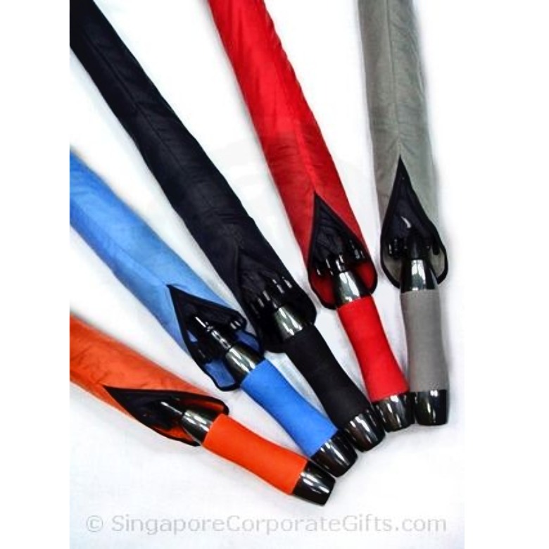 Golf Umbrella with trimming and sling pouch (30") Golf Umbrella with trimming and sling pouch (30")