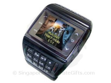 Watch Mobile Phone with MP3,MP4,FM Radio and Voice Dailing