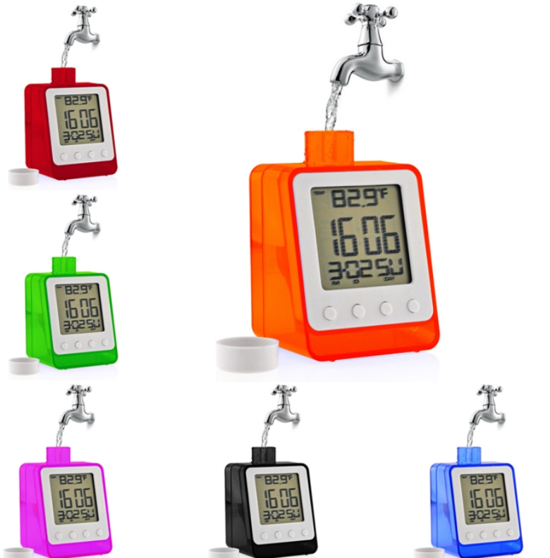 Water Powered Digital Clock