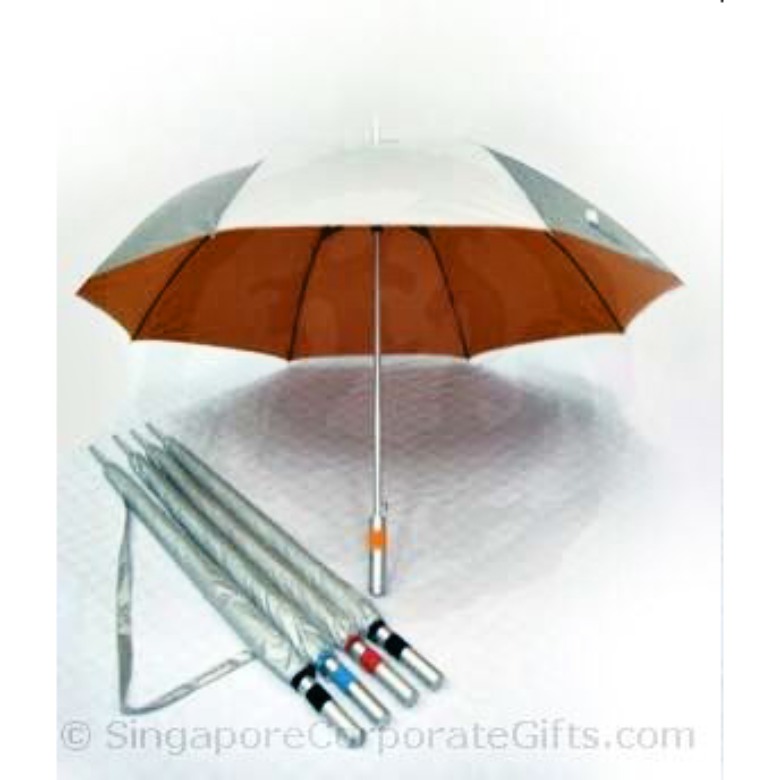 Umbrella with UV Protectin and sling pouch (27")