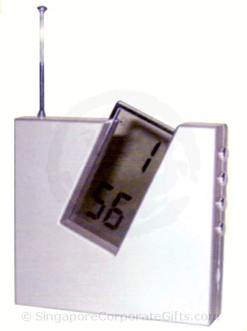 FM Radio with LCD Alarm Clock