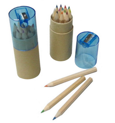 Eco-Friendly Colour Pencil with Sharpener Eco-Friendly Colour Pencil with Sharpener