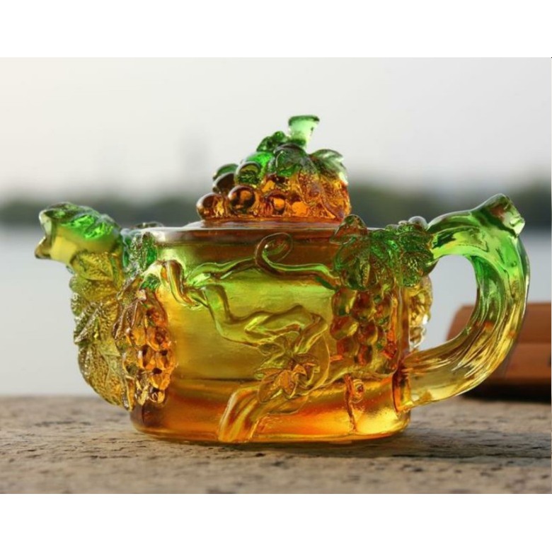 Liuli Teapot - Grapes