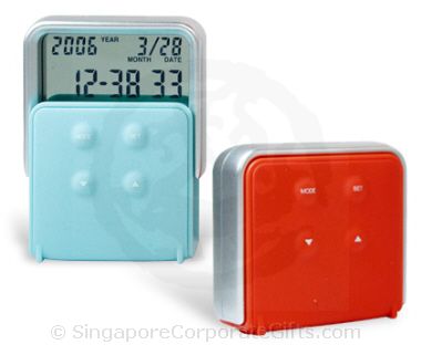 Digital Clock with Thermometer and Calendar-3