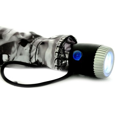 Umbrella with LED Torch Light (21 inch) Umbrella with LED Torch Light (21 inch)